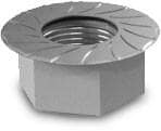 K2 Systems 1000042 Sperrzahnmutter M10, Edelstahl