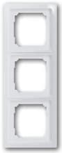 Eltako R3UE55-wg Universalrahmen 3-fach, E-Design, 55x55/80x151mm, weiß glänzend (30055828)