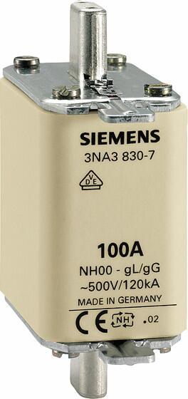 Siemens 3NA3832 NH-Sicherungseinsätze GL/GG 125A, 3 Stck.