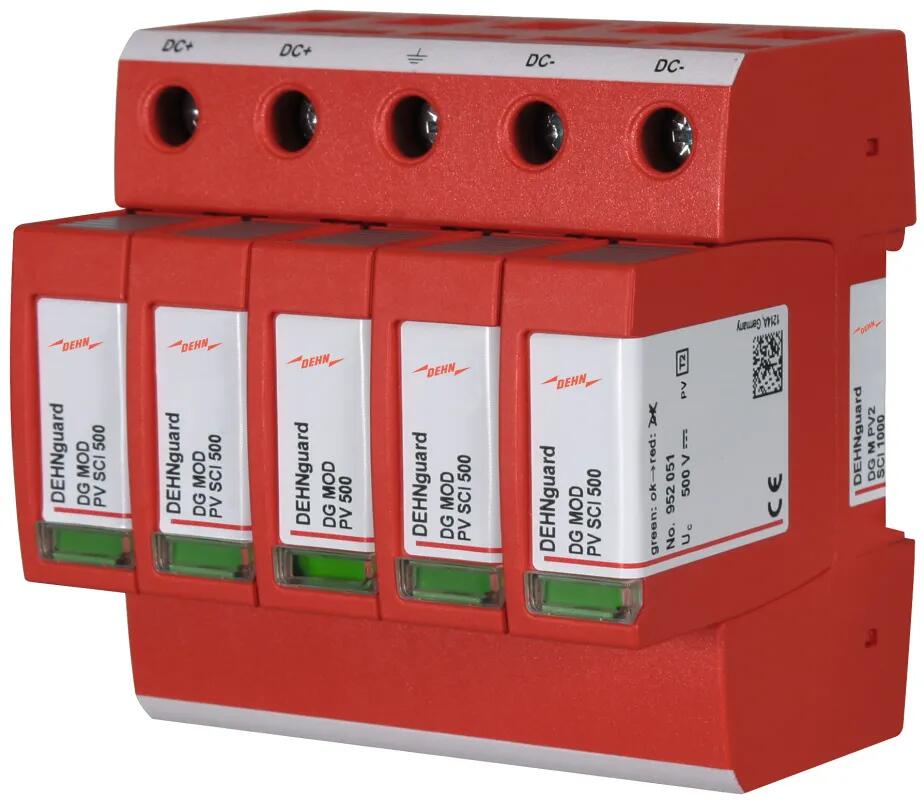 Dehn DG M PV2 SCI 1000 Überspannungsableiter Typ 2 DEHNguard M Mehrpolig für PV-Anlagen bis 1000V DC (952514)