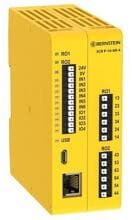 Bernstein SCR P-10-6R-4 Programmierbares Sicherheitsrelais, gelb (6075133159)