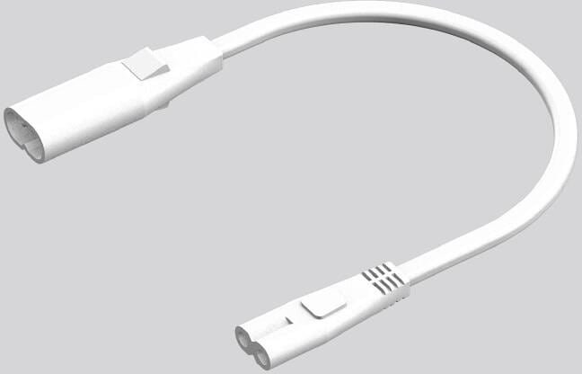 RZB Verbindungskabel für Strip‐Light LED Decken‐ und Wandleuchten, Länge 300mm, weiß (981464.002)