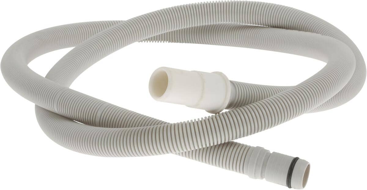 Bosch Siemens 00666148 Ablaufschlauch, komplett für GV63/45 m.Tuelle zum Sifon;, falls nötig, Schelle im Einbausatz 088403 dazubestellen