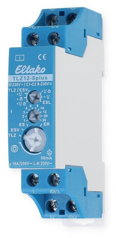 Eltako TLZ12-8plus Treppenlicht Zeitschalter 1S, 16A (23100832)