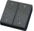 Eltako FMH4-sz Funk-Minihandsender, schwarz (30000234)