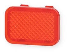 Busch-Jaeger 2145-12 Tastersymbol, transparent rot, durchsichtig rot, Busch Duro 2000, IP66 (2CKA001714A0245)