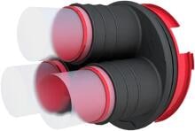 Hauff HSI150 SF3x58 Systemdeckel flexibel Elastomer-Schrumpftechnik, 3-fach, für Kabel Ø 34-58 mm, gas- und wasserdicht, werkzeuglose Montage (3030510838)