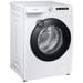 Samsung WW90T504AAWCS2 9kg Frontlader Waschmaschine, 60 cm breit, 1400 U/Min, AquaStop, WIFI, AI Control, Ecobubble, Nachlegefunktion, Kindersicherung, weiß