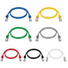 InLine Patchkabel flach, U/FTP, Cat.6A, in verschiedenen Längen und Farben