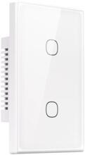 Sonoff T6-2C-120M TX Gen2 Intelligenter Touch-Wandschalter, weiß