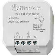 Finder 15.21.8.230.0200 elektronischer Dimmer, 200W, LED