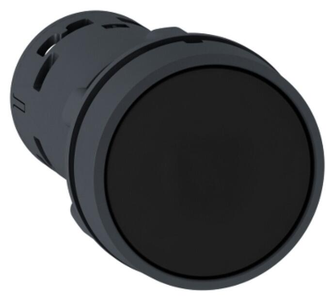 Schneider Electric Drucktaster, Harmony XB7, Monoblock, Kunststoff, Ø22mm, schwarz, 1S+1Ö, Schraubklemme (01574170)