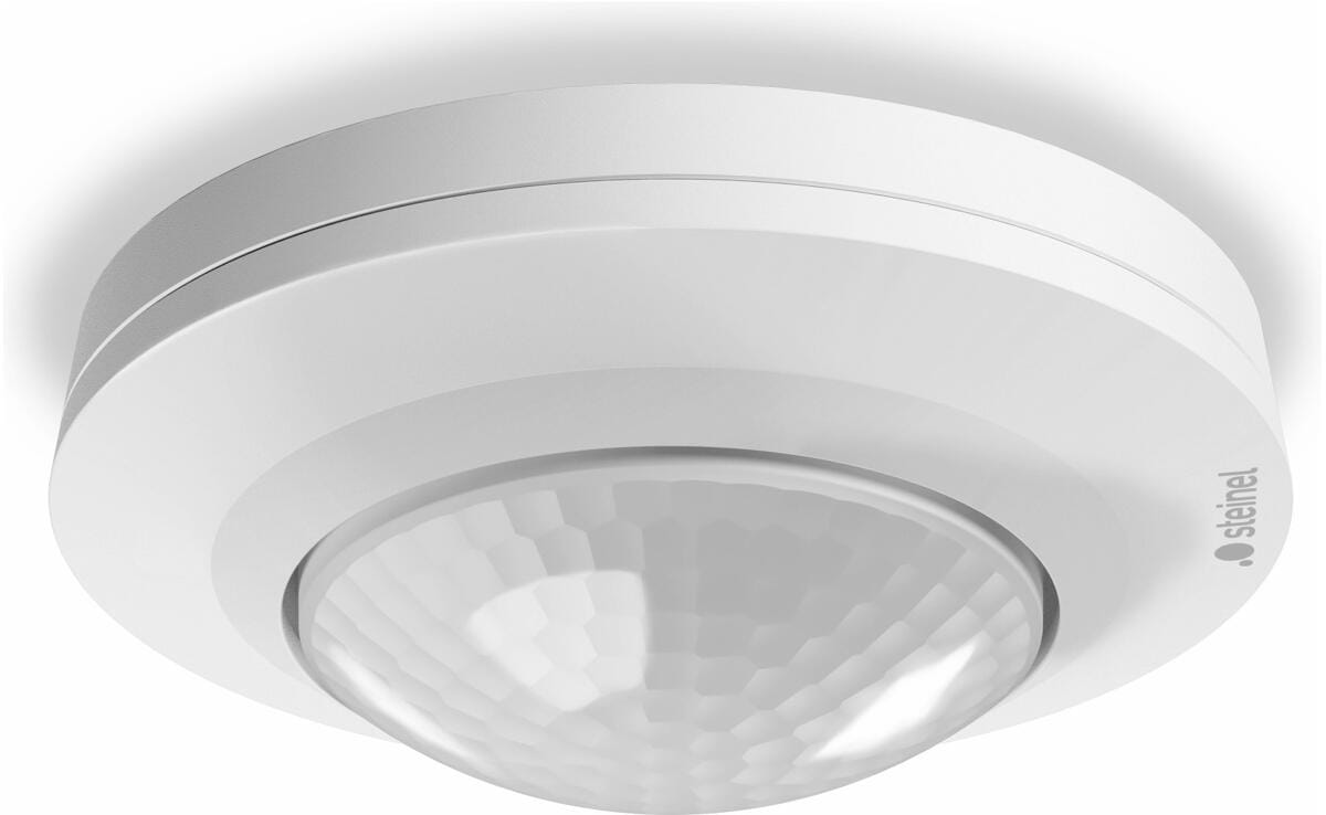 Steinel MD IR 4360-8 COM1 Bewegungsmelder, Unterputz, passiv, infrarot, IP20, 360° Reichweite, weiß (086893)
