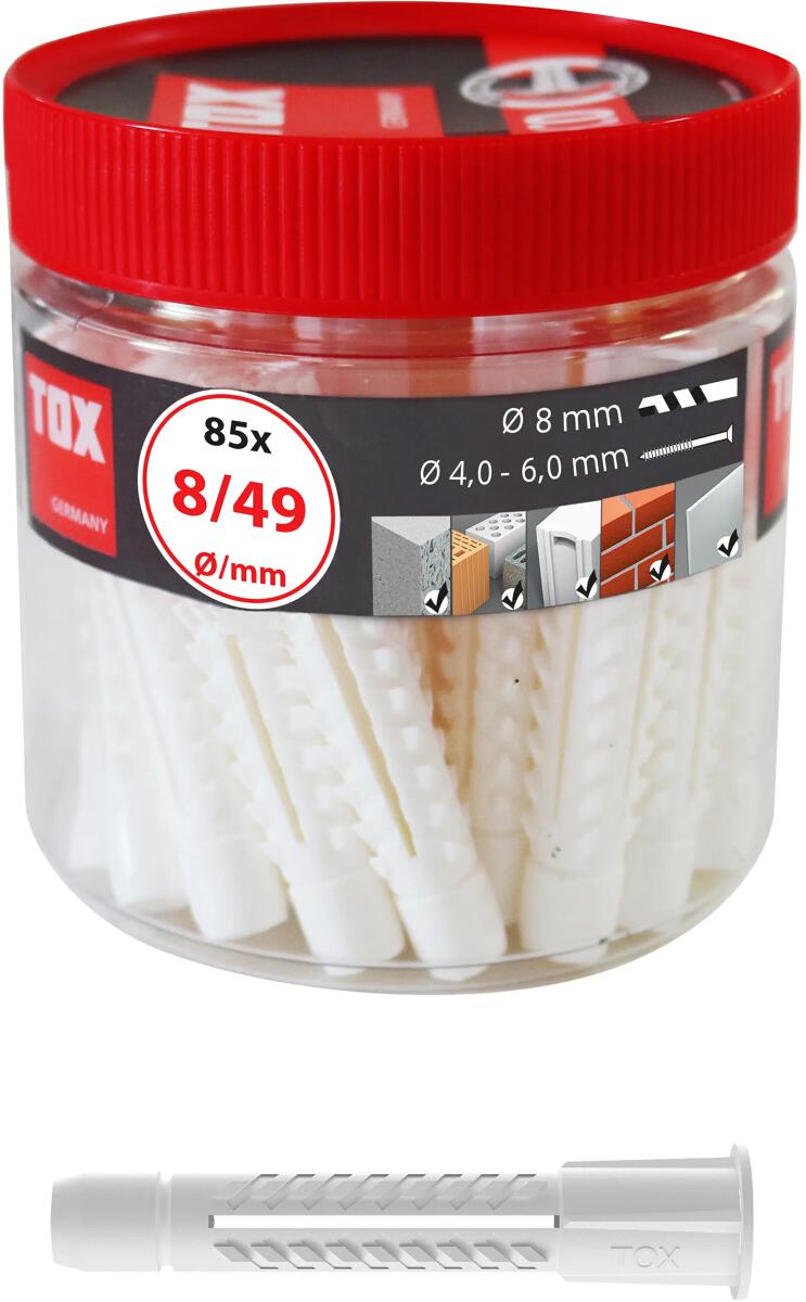 TOX Deco 8/49 Allzweckdübel (016260051)