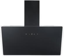respektas CH112090S A++ Lora Kopffreihaube, 90 cm breit, 490,6 m³/h, LED Licht, TouchControl, 3 Leistungsstufen, schwarz