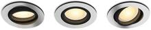 Philips Hue Milliskin Einbauspot, LED, GU10, 1200lm, 4,2W, 3er-Pack, weiß (929003810901)