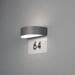Konstsmide LED Monza Wandleuchte, grau (7855-370)