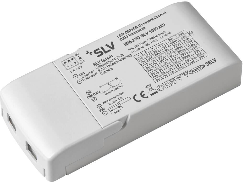 SLV LED Treiber, 25W, 150-700mA, DALI (1007229)