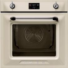 Smeg SOP6902S2PP A+ Einbaubackofen, 59,7 cm breit, 68 L, Pyrolyse,  Dampfgaren kombiniert, AirFry Fubktion, cremeweiß
