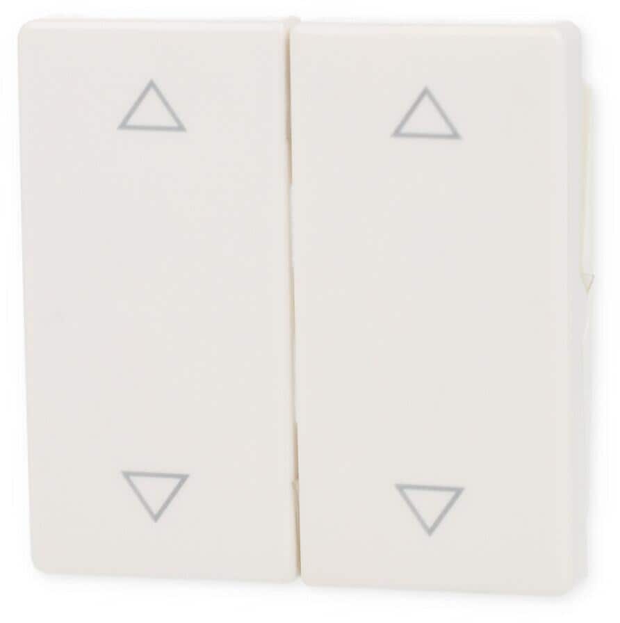 Berker 16446089 Wippe mit Aufdruck Symbol Pfeile, Q.1/Q.3, polarweiß samt
