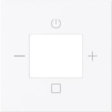 Busch-Jaeger 8252-44M-101 Zentralscheibe, art linear®, Symbol Radio, studioweiß matt (2CKA008200A0286)