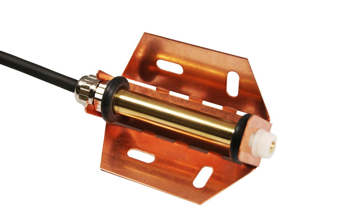Etherma ET-MB-3354-CU Montageblech aus Kupfer für Dachrinnen-Sensor ET-3354 (44721)