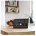 EMOS E6018 Wetterstation, drahtlos, Barometer, schwarz (2606162000)