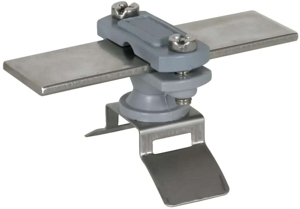 Dehn LH ZS 6.11 FL30 SBB PA V2AKunststoff-Leitungshalter für Flachbänder oder Rundleiter NIRO (275730)