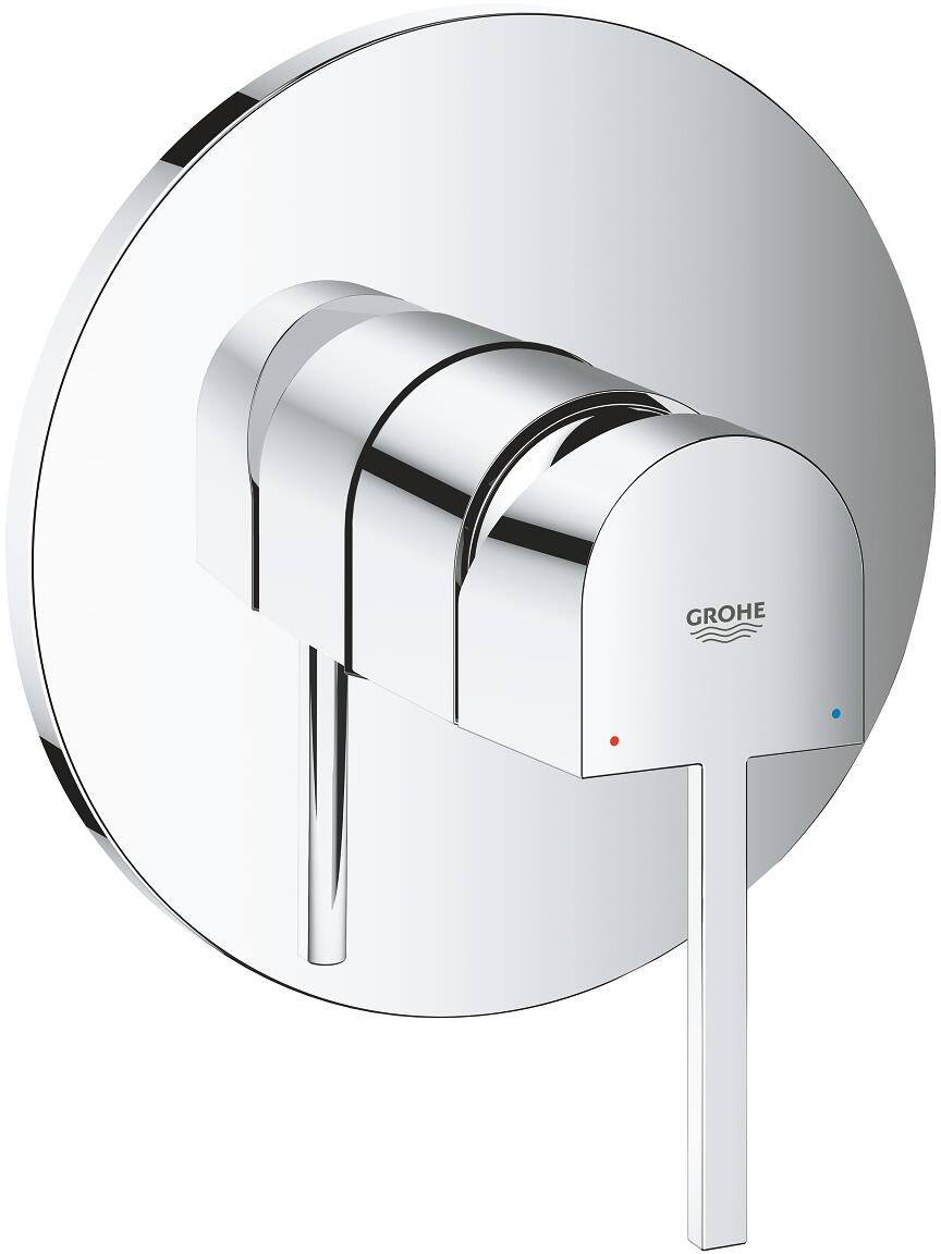 GROHE Plus Einhand-Brausebatterie, Fertigmontageset für Rapido SmartBox, chrom (24059003)