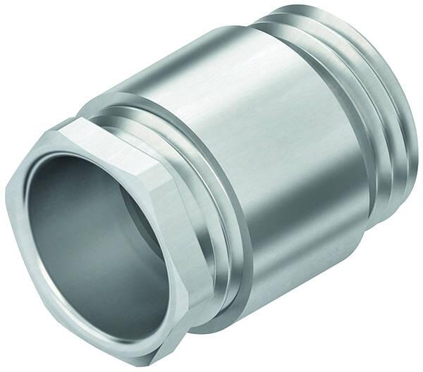Kleinhuis 490/11 Kabelverschraubung PG11, 8-10 mm, Messing, vernickelt,