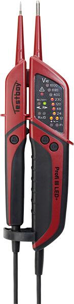 Testboy PROFI III LED Zweipoliger Spannungsprüfer mit FI-Test