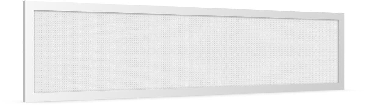 Etherma LAVA-LUX-GL-370-30-PW-NW LAVA LUX Infrarotheizung mit LED-Beleuchtung, Deckenmontage, 300x1200mm, 370W, 4000K, 1800lm, 230V, weiß (46186)
