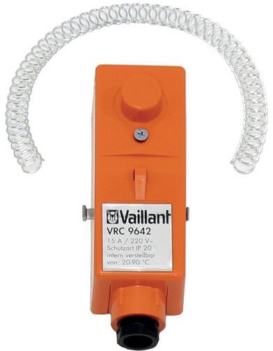 Vaillant VRC 9642 Anlegethermostat mit Umschaltkontakt und Spannbandbefestigung (009642)