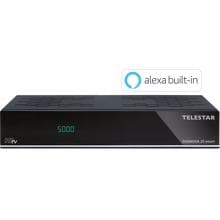 Telestar digiNOVA 25 smart DVB-S2 & DVB-T2/C Kombo-Receiver mit CI+ Schacht, Alexa-Integration, 1x HDMI, schwarz (5310525)
