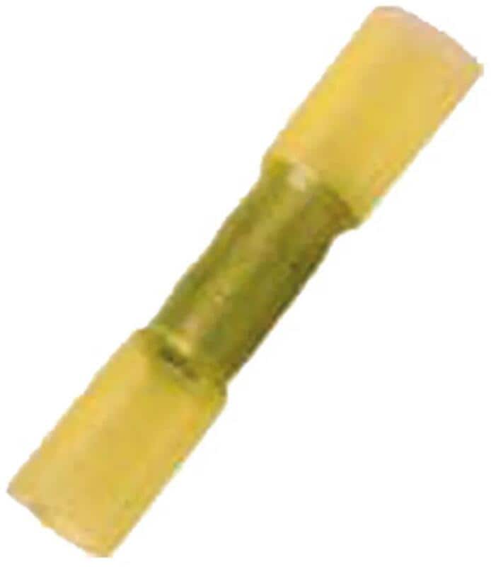 Intercable ICIQ6WSV isol. Stoßverbinder, 4-6qmm, gelb, mit Schrumpfisolation (180943)