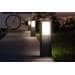 Philips Hue Turaco Outdoor LED Sockelleuchte, 9W, E27, 806lm, anthrazit (915003761502)