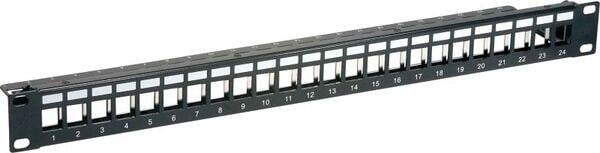 KERPEN DATACOM MC45 19Z Patchpanel, 24-Port, leer, schwarz (LKD9A5012010000)