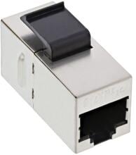 InLine Keystone RJ45 Buchse / Buchse Einsatz, SNAP-In