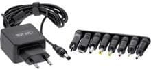 InLine Universal Steckernetzteil, 5V/15W, mit 8 Wechselsteckern Micro-USB USB-C (26608N)