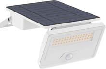 Beneito Faure Sky Solar Sensor LED-Leuchte, IP65, 115°, 1600lm, 4000K, PIR-Sensor, weiß (BF5572)