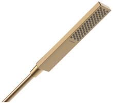 hansgrohe Pulsify E Stabhandbrause 100 1 Strahlart wassersparend+, Kunststoff, 5 l/min, 100 x 25 mm, Brushed Bronze (24321140)