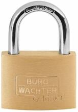 Burg Wächter 222 50 6 SB C-Line Zylinder-Vorhängeschloss, Messing (33691)