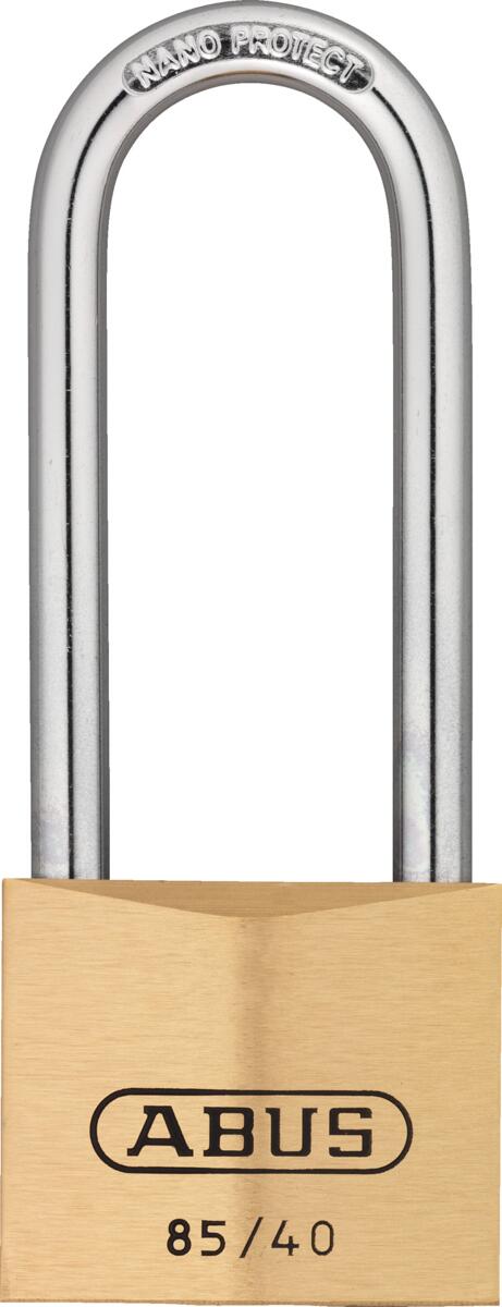ABUS 85/40HB63 Lock-Tag Vorhängeschloss, Messing (80636)