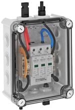 OBO Bettermann Generatoranschlusskasten Typ 2 mit MC4-Stecker für 1 x 1 String (5088554)