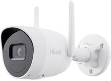 HiLook 4MP WLAN Video Überwachungskamera Bullet, Nachtsicht, WLAN, 2 Wege Audio, weiß (IPC-B140HA-D/W(2.8mm)(W))