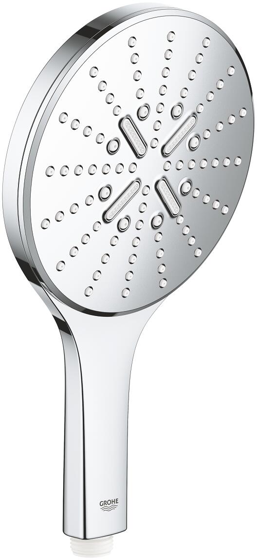GROHE Rainshower Smartactive 150 Handbrause, 3 Strahlarten, wassersparend, chrom (26590000)