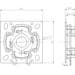Rademacher 4015K-05 Click-Universalantriebslager zur Befestigung am Mauerwerk oder in Vorbau-/Aufsatzelementen (94401505)