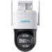 Reolink Trackmix Series W760 Überwachungskamera, 4K, 8MP, WLAN, 6xHybridzoom, Bewegungsverfolgung, Weiß