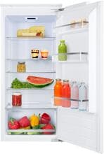 Amica EVKSX 352 231 Einbau-Vollraum-Kühlschrank, Nischenhöhe: 122 cm, 197 L, Festtür-Technik, elektronische Steuerung, Tür-Offen-Alarm, Inverter Kompressor, LED-Beleuchtung, weiß (1195085)