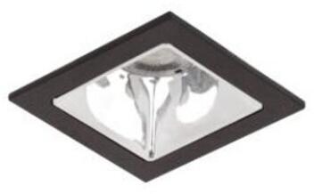 Brumberg Apollo Micro LED-Einbaudownlight, 230 V AC, 50 Hz, 4.000 K, 7 W, 55°, CRI > 90, quadratisch, schwarz (40641184DA)